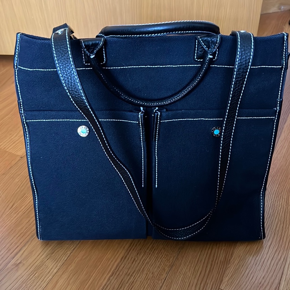 Top handle Tiffany & Co Black tote